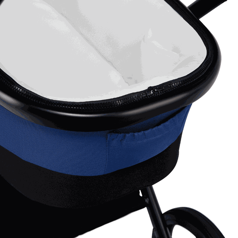 Lionelo, Mika, wózek wielofunkcyjny, 2w1, Blue Navy