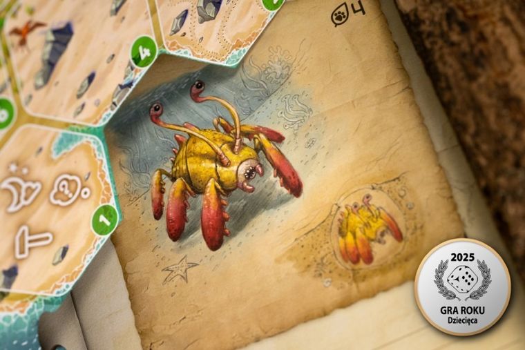 Lucky Duck Games, Toriki Wyspa rozbitków, gra familijna