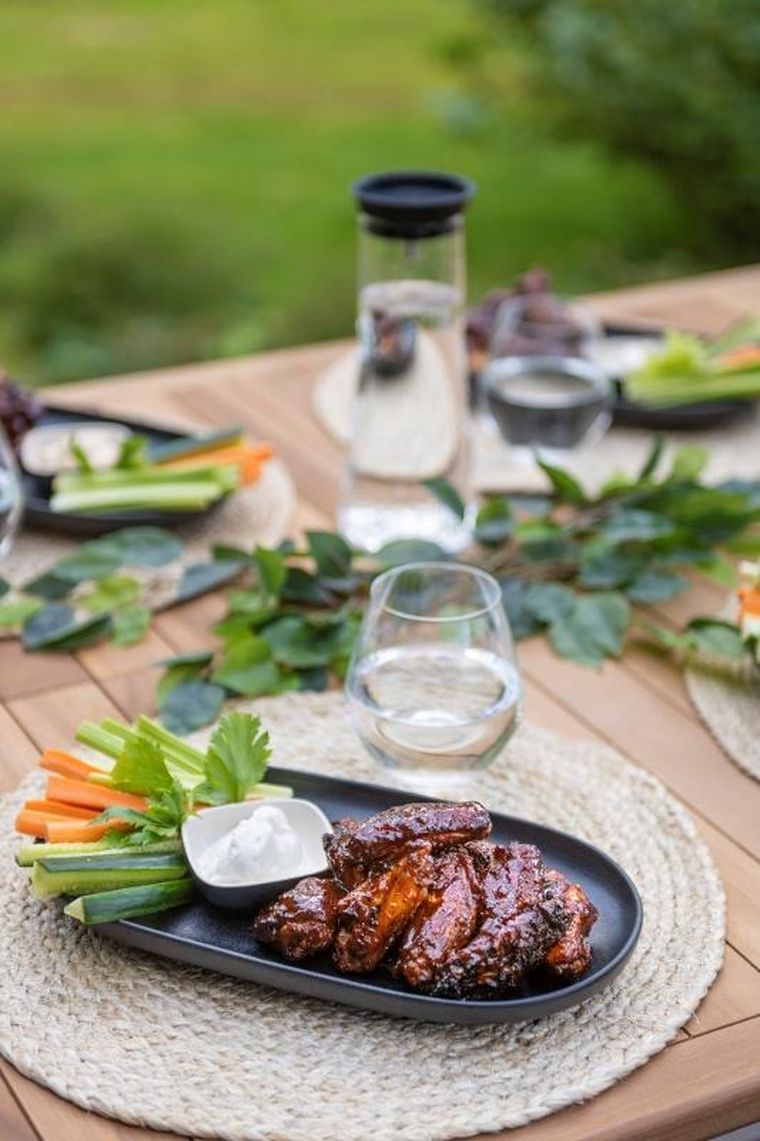 Maku, owalne talerze z wyższym rantem, 32,5 cm