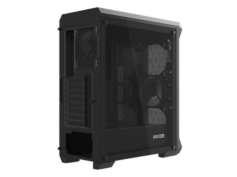 Natec, Genesis, obudowa komputerowa, IRID 505 MIDI TOWER, Z OKNEM, USB 3.0