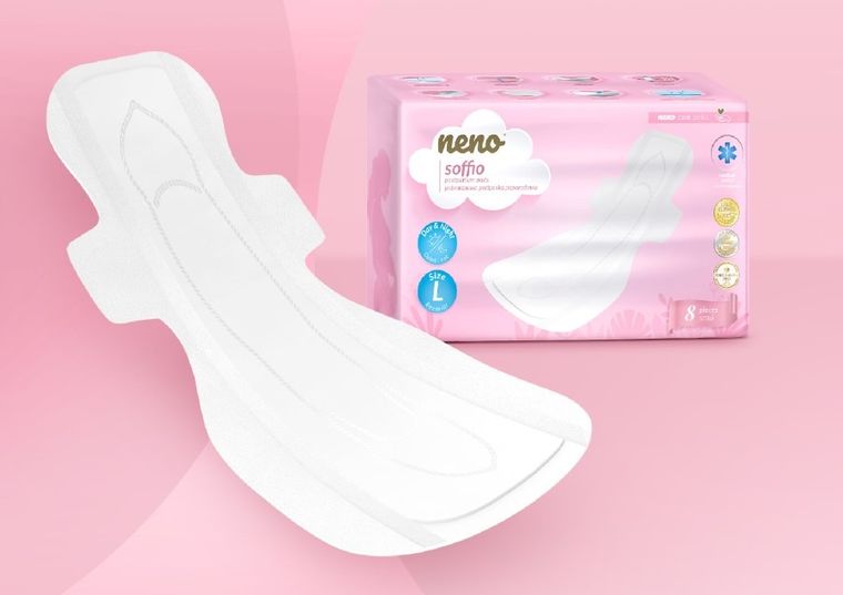 Neno, Soffio, jednorazowe podpaski poporodowe, 8 szt.