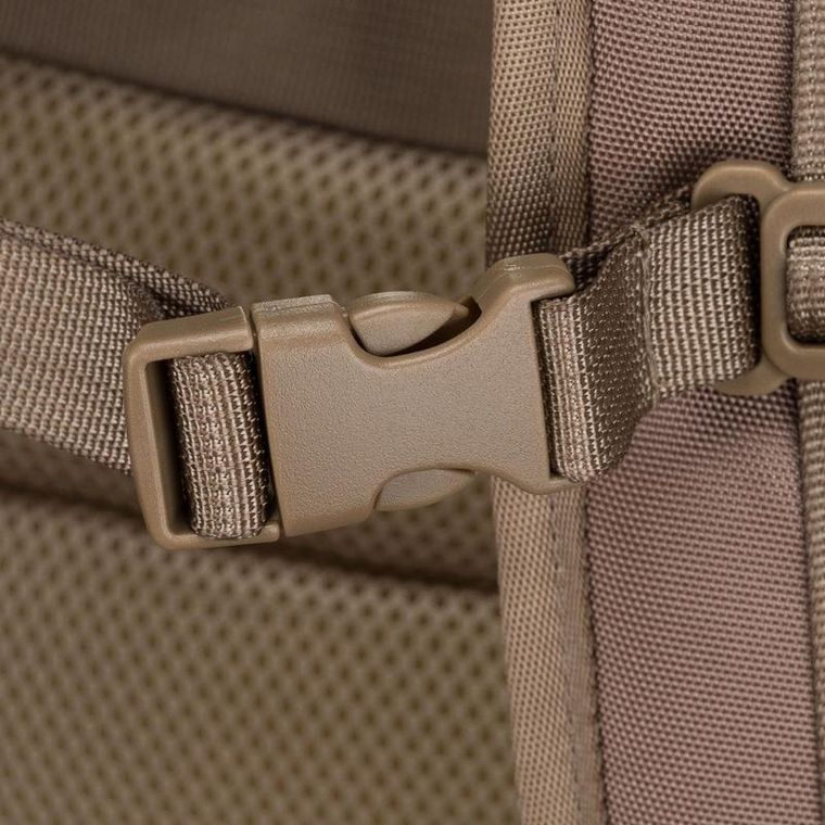 Peterson, plecak podróżny z portem USB, beżowy