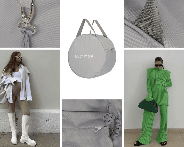 Piapimo, New York, torba wielofunkcyjna dla mamy, szara