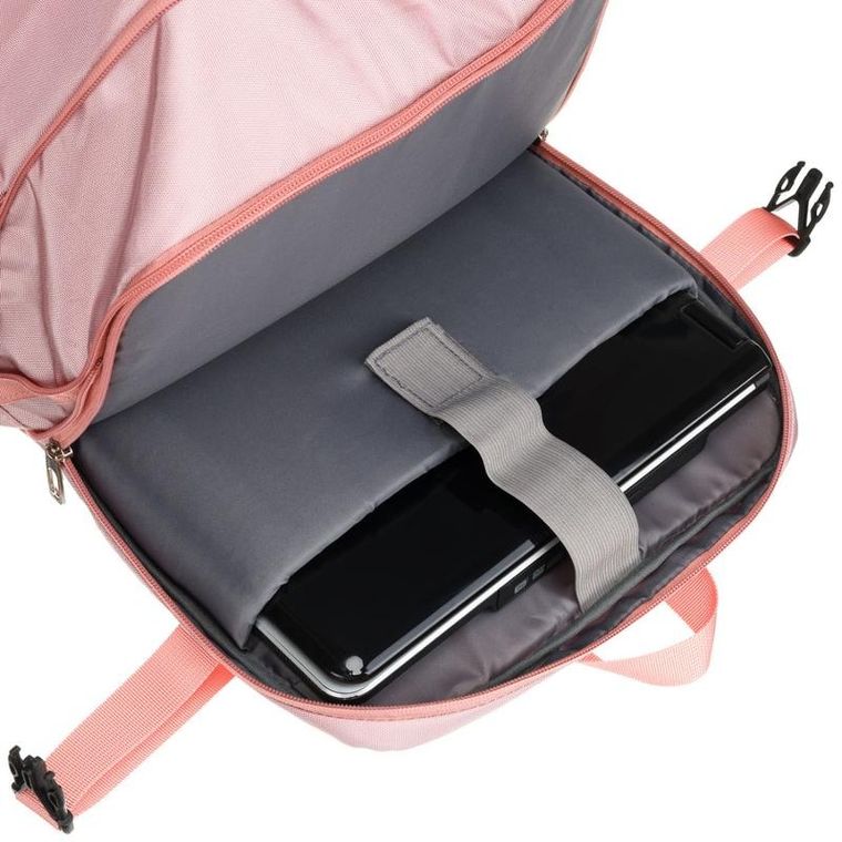 Plecak podróżny, bagaż podręczny do samolotu, różowy, Peterson