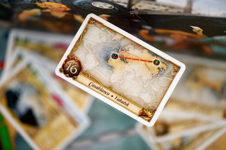 Rebel, Wsiąść do pociągu: Dookoła świata, gra familijna