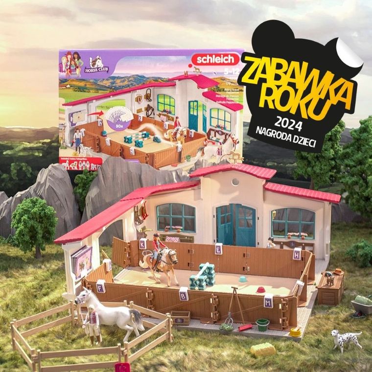 Schleich, Horse Club, Arena Jeździecka Peppertree, zestaw, 42639