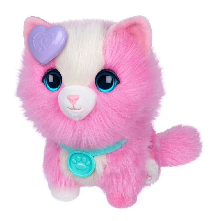 Scruff a Luvs, zwierzaczek kudłaczek, maskotka do kąpania, różowy, 1 szt.