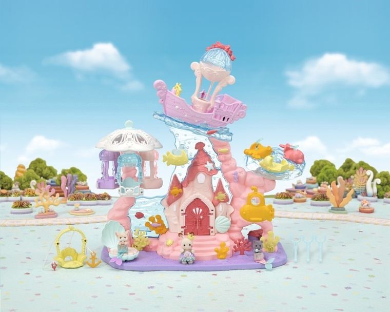 Sylvanian Families, Pałac małych Syrenek, zestaw figurek, 5701