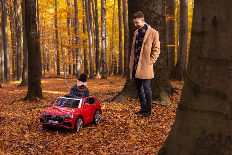 Toyz, Audi RS Q8, pojazd na akumulator, czerwony