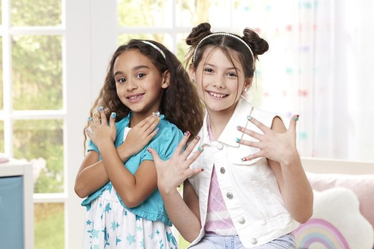 Aquabeads, Księżniczki Disneya, Nail Studio, zestaw kreatywny do stylizacji paznokci, 35071