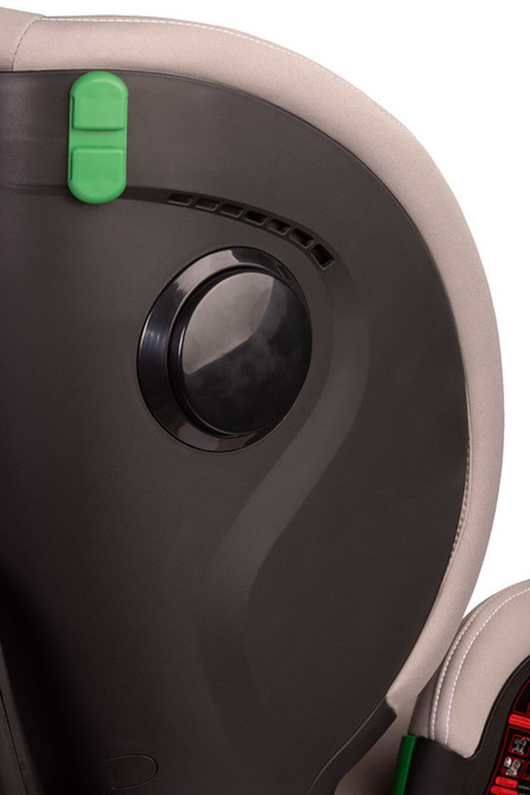 Caretero, Securo i-Size, fotelik samochodowy, light grey, 40-150 cm