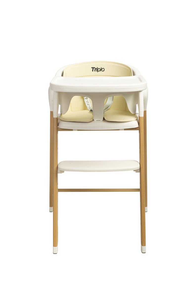 Caretero, Triplo, krzesełko do karmienia, 3w1, beige