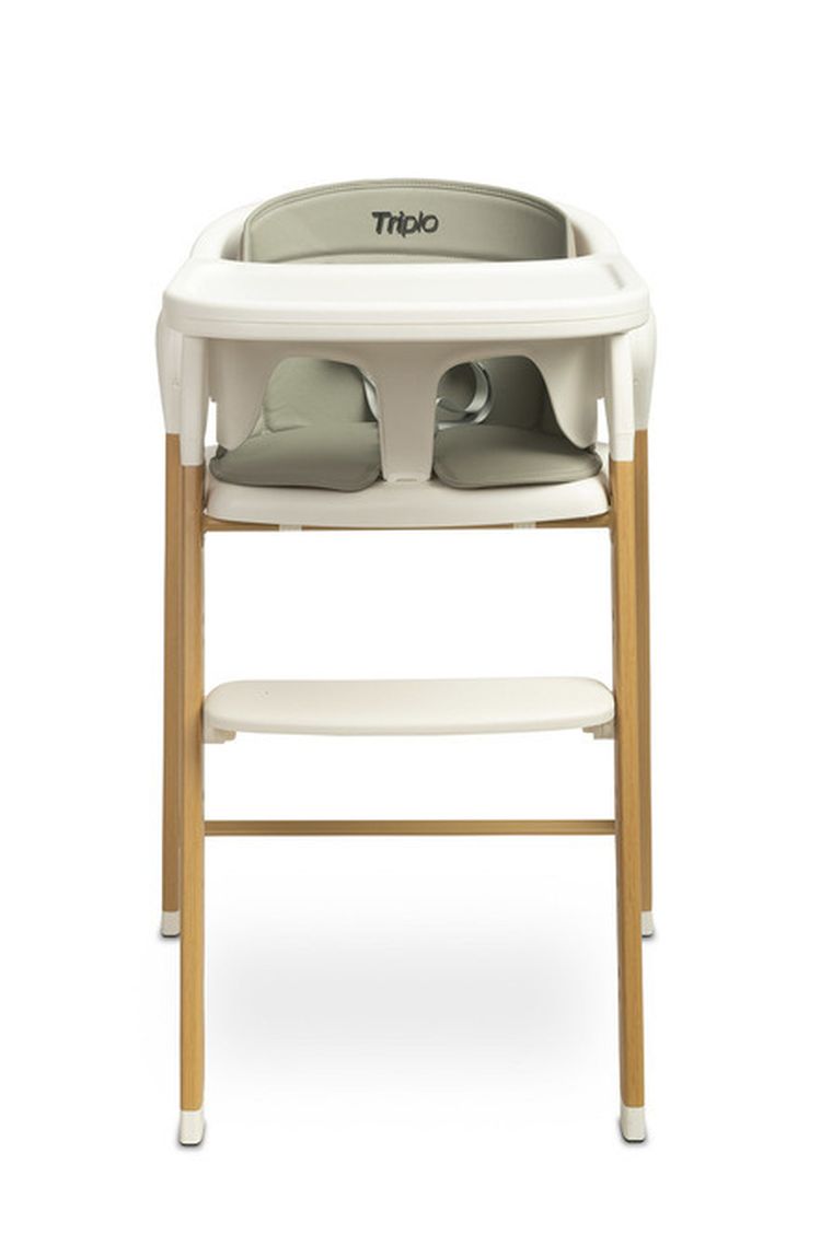 Caretero, Triplo, krzesełko do karmienia, 3w1, grey