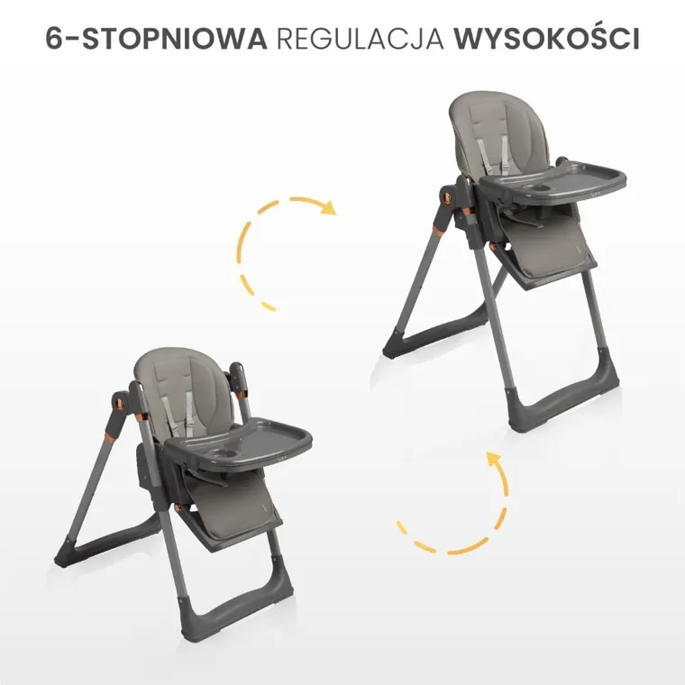 Caretero, Vars, krzesełko do karmienia, beige