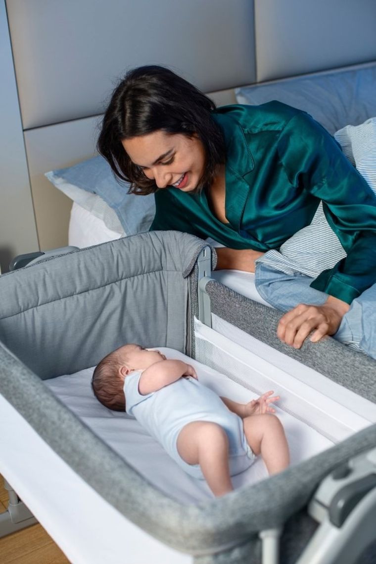 Chicco, Co-Sleeping, Next2Me, Magic Evo, łóżeczko dostawne, dark grey