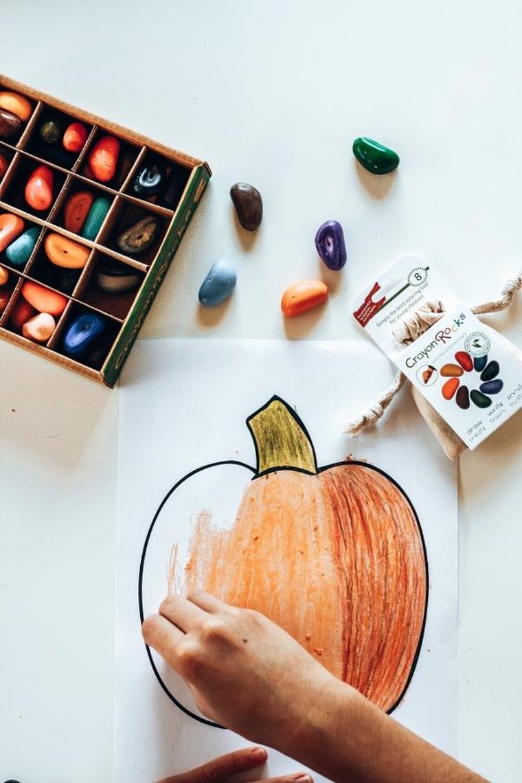 Crayon Rocks, kredki woskowe w pudełku, 16 kolorów, 64 szt.