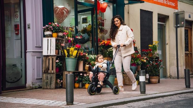 Doona, Liki S5, rowerek trójkołowy, składany, ocean blue