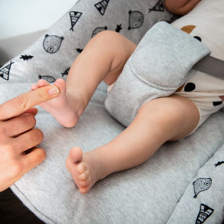 Hauck, Alpha Premium, leżaczek, Grey