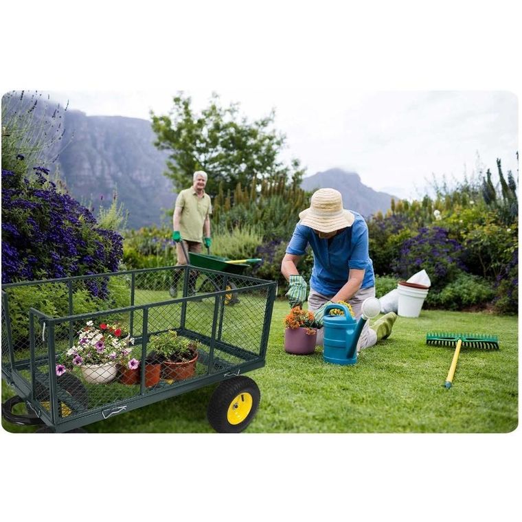 Humberg, wózek ogrodowy, wywrotka, 280l