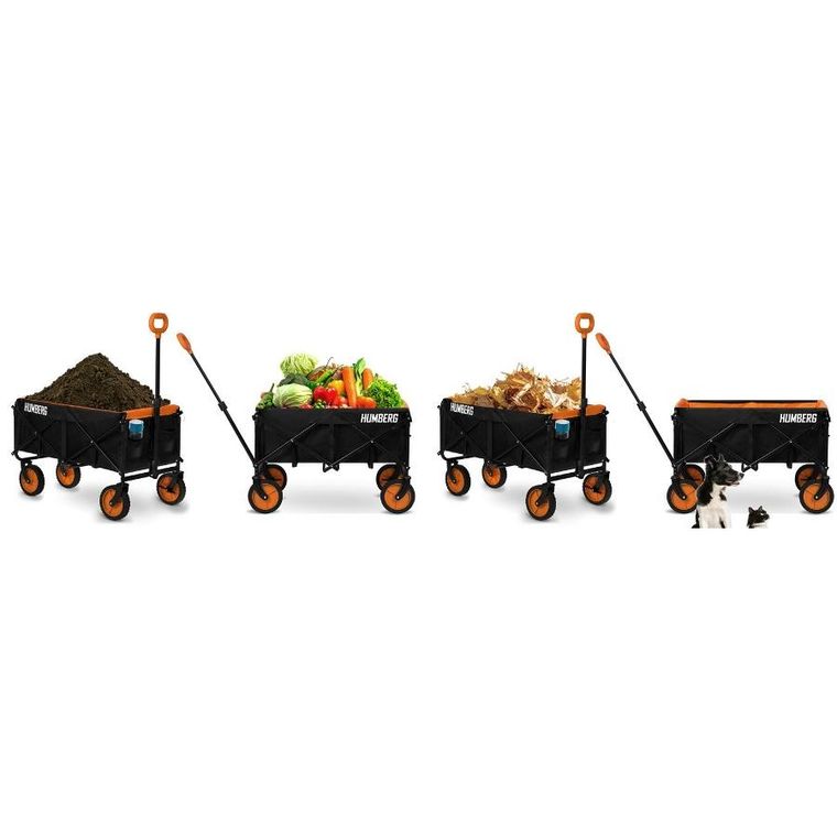 Humberg, wózek transportowy, składany, 100l