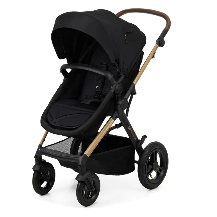 Kinderkraft, Moov 2 Air, wózek wielofunkcyjny, 3w1, Pure Black