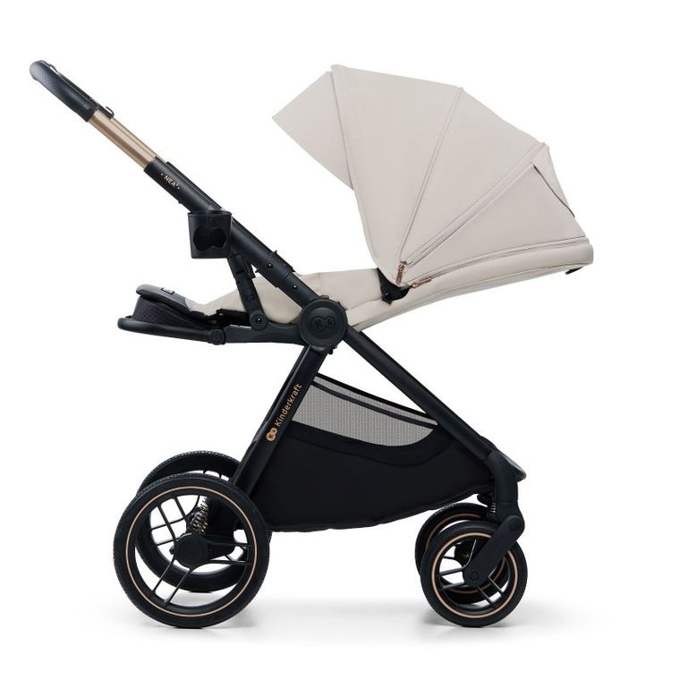 Kinderkraft, Nea 2, wózek wielofunkcyjny 2w1, Soft Beige