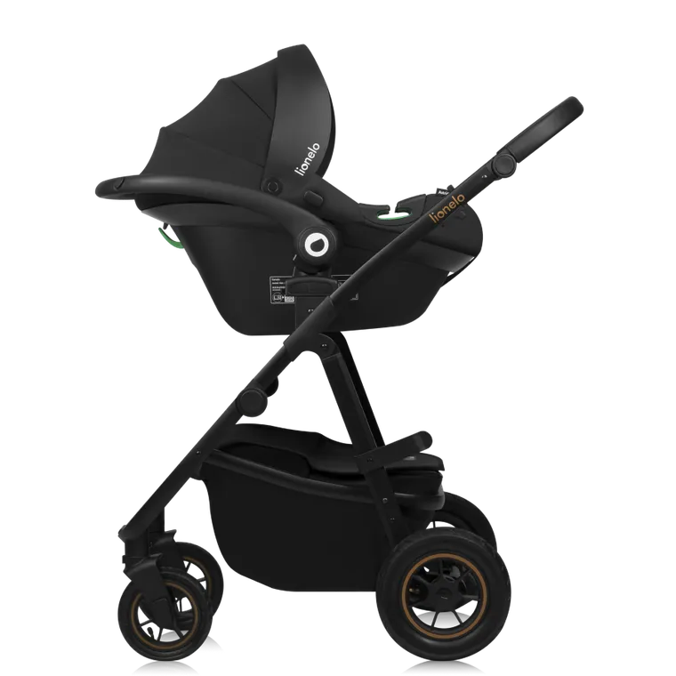 Lionelo, Amber Plus, wózek wielofunkcyjny 3w1, Beige Sand