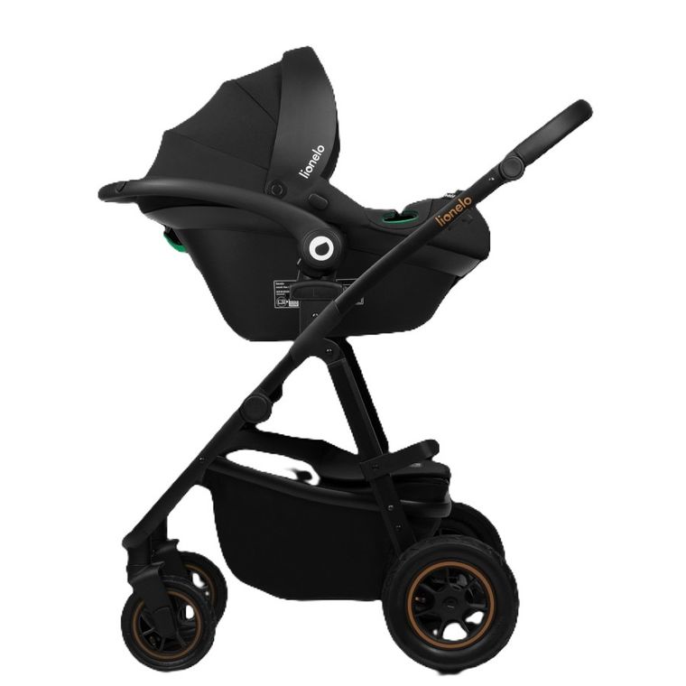 Lionelo, Amber Plus, wózek wielofunkcyjny 3w1, Green Forest