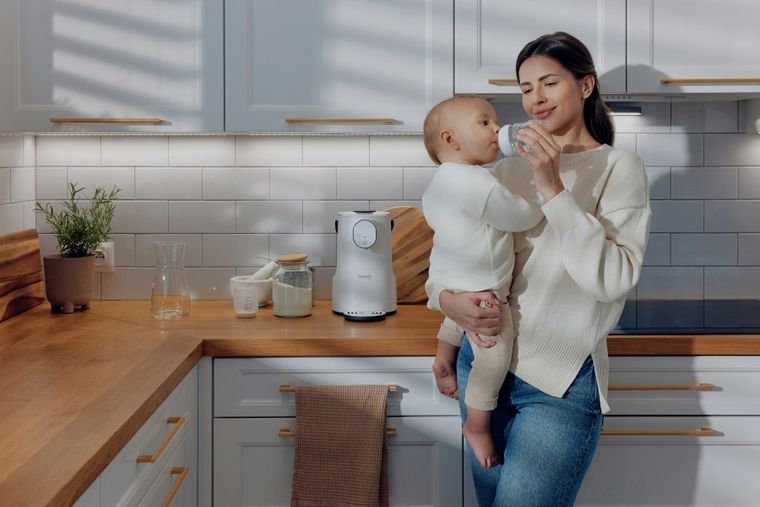 Lionelo Care, ekspres do przygotowywania mleka, White Natural