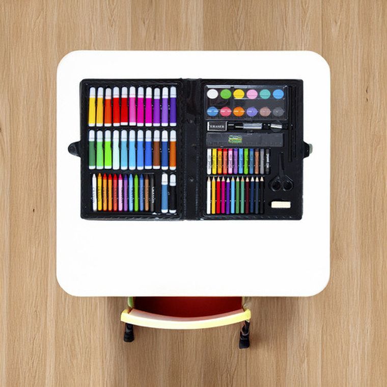Maaleo, zestaw do malowania w walizce, 86 szt.