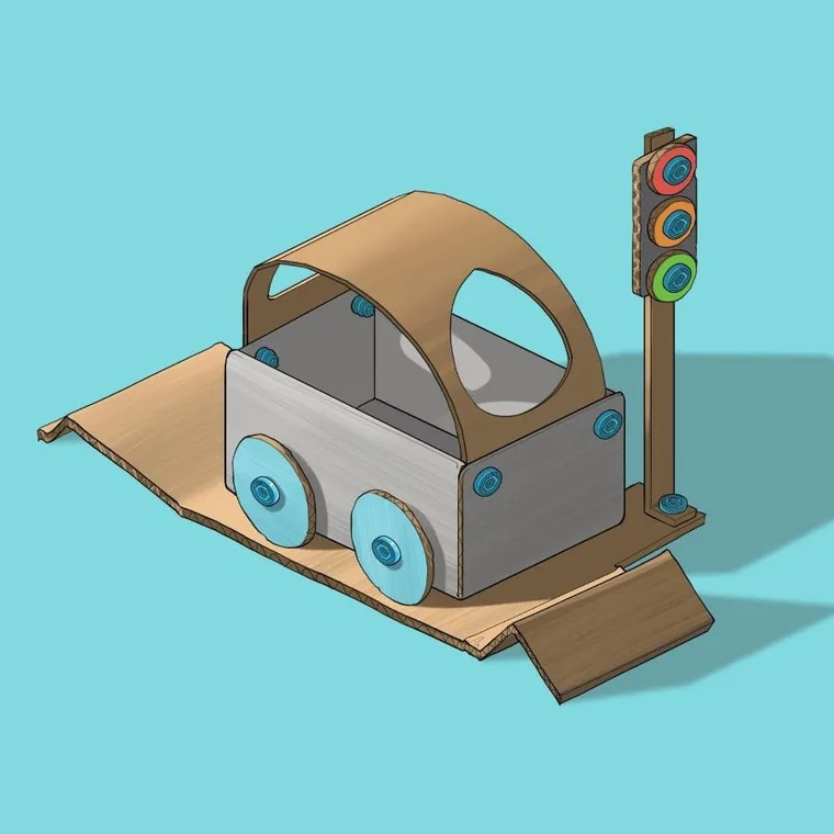 Makedo, Invent, zestaw narzędzi do konstruowania, 360 elementów