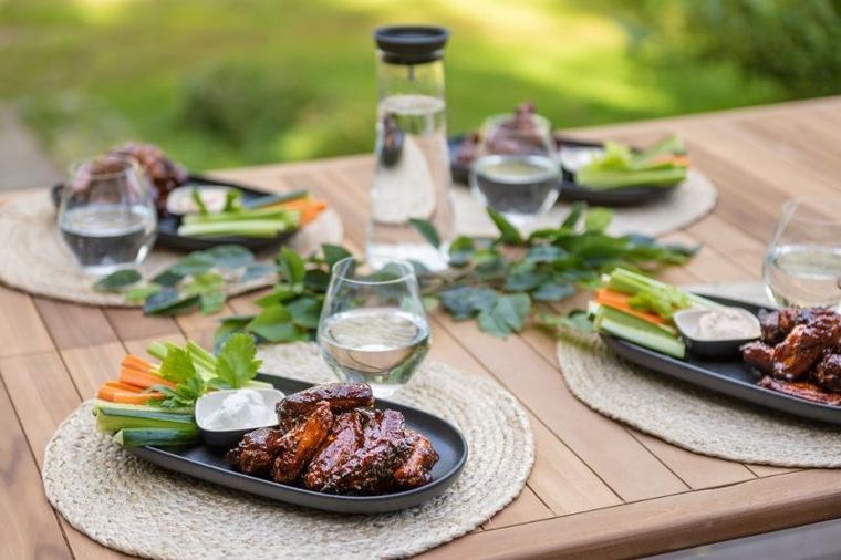 Maku, owalne talerze z wyższym rantem, 32,5 cm