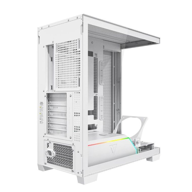 Modecom, Volcano, obudowa komputerowa, STELLAR PLUS ARGB MIDI NF, biała