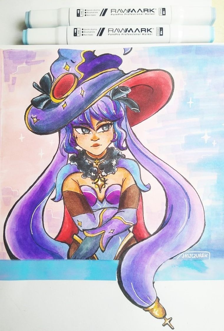 Rawmark, PurePro, promarkery + etui ze stelażem, 80 kolorów