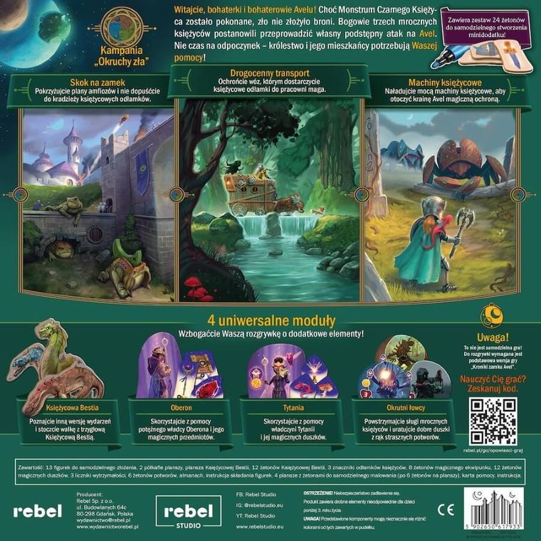 Rebel, Kroniki zamku Avel: Nowe opowieści, dodatek do gry