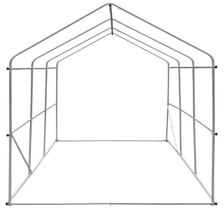 Saska Garden, tunel ogrodowy, szklarnia, zielona, 200-350-200 cm