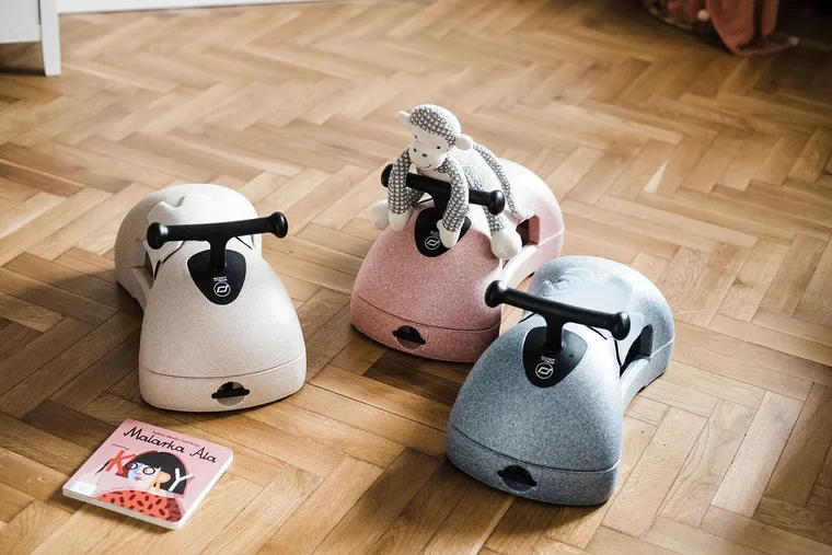 Scoot & Ride, My First, ewolucyjny jeździk pchacz, sand, 3w1