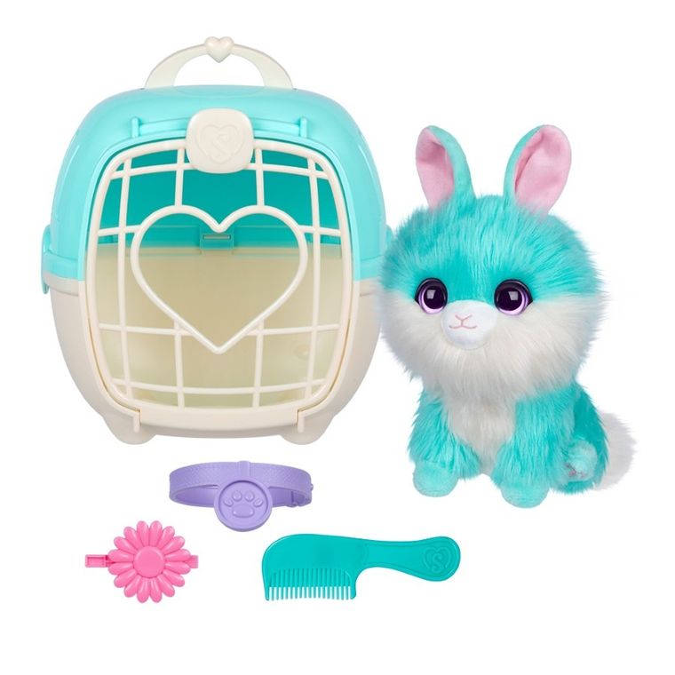 Scruff a Luvs, zwierzaczek kudłaczek, maskotka do kąpania, niebieski, 1 szt.