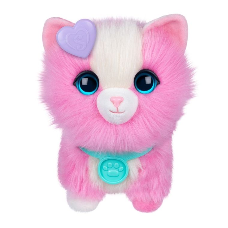 Scruff a Luvs, zwierzaczek kudłaczek, maskotka do kąpania, różowy, 1 szt.