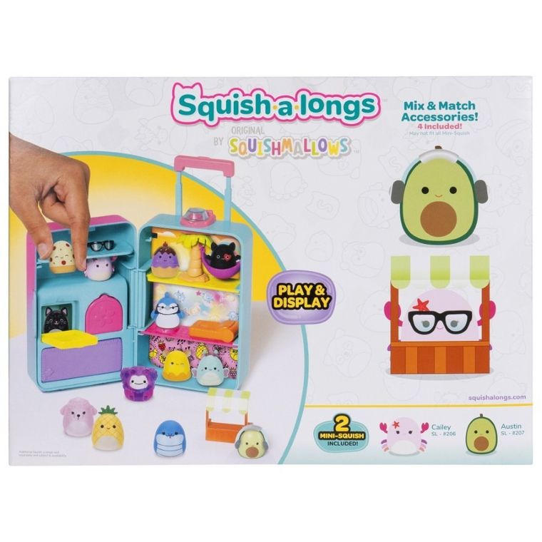 Squish-a-longs, Carry-On Playset, walizka z figurkami