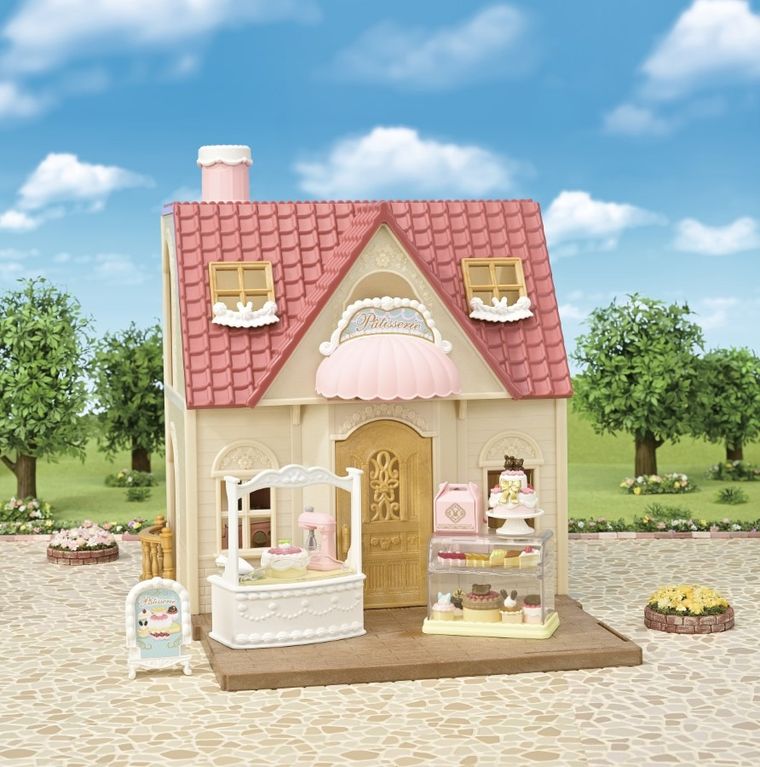Sylvanian Families, Cukiernia pełna pyszności, zestaw akcesoriów, 5807