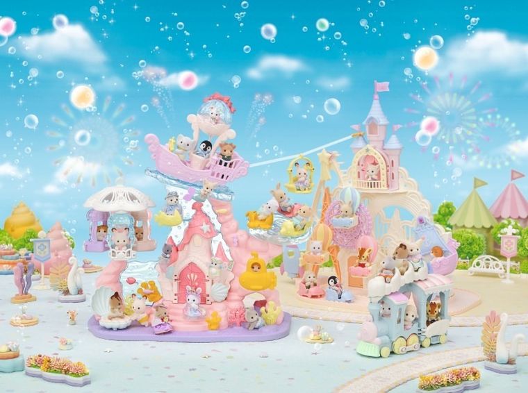 Sylvanian Families, Pałac małych Syrenek, zestaw figurek, 5701