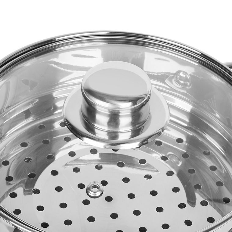 Tadar, Sano, garnek do gotowania na parze, 3 elementy, 2l