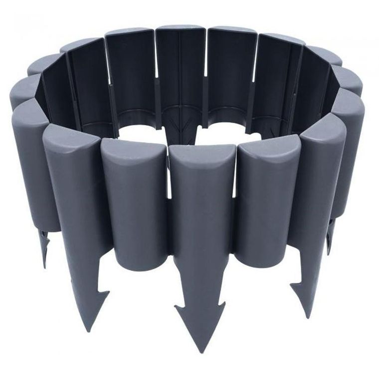 Vilde, palisada ogrodowa, grafitowa, 25 cm