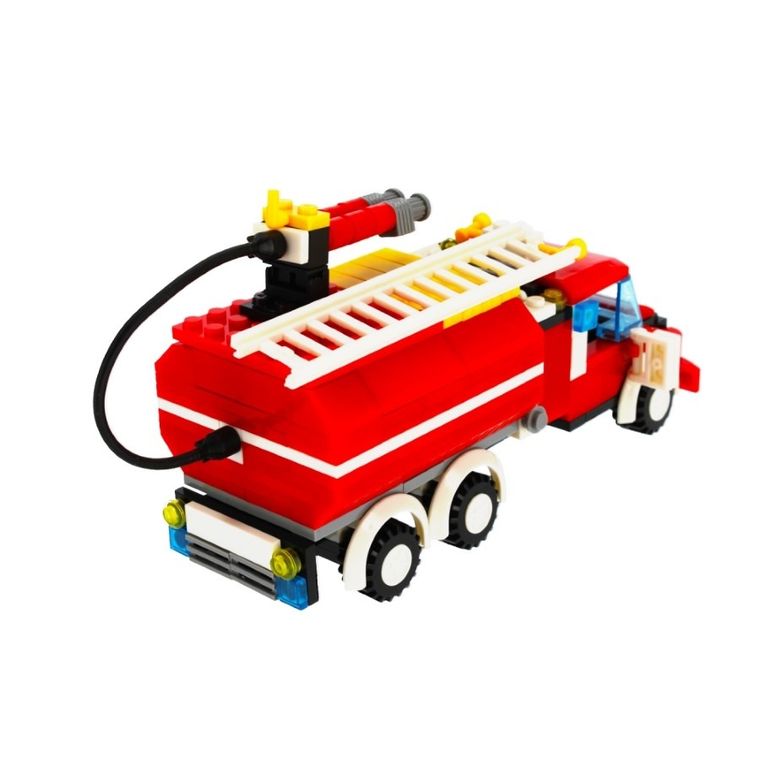 Alleblox, wóz strażacki, klocki konstrukcyjne, 299 elementów