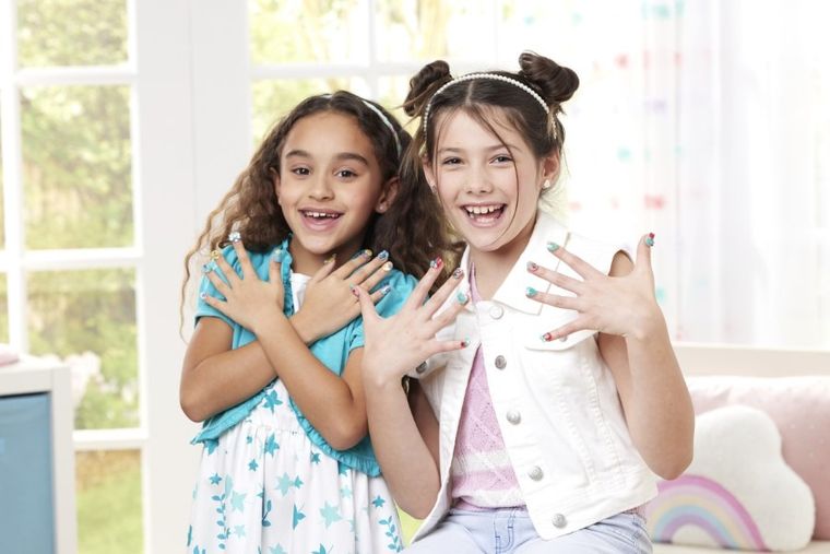 Aquabeads, Księżniczki Disneya, Nail Studio, zestaw kreatywny do stylizacji paznokci, 35071