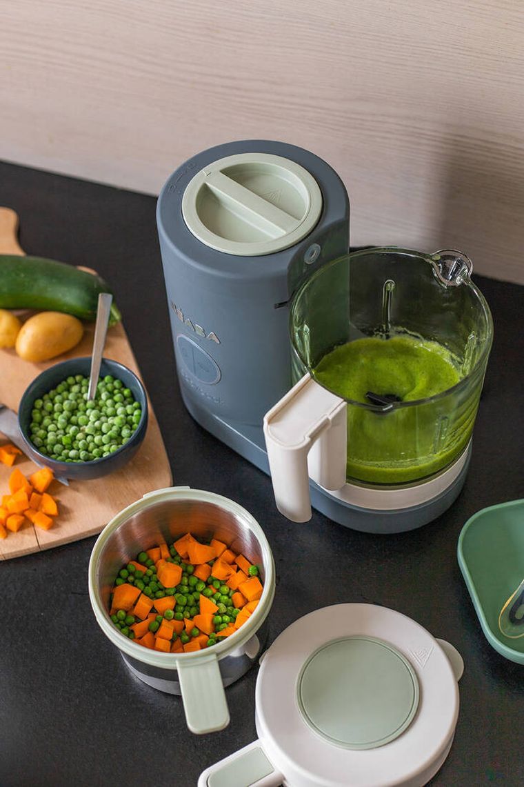 Beaba, Babycook Neo, urządzenie do miksowania i gotowania na parze, Mineral Grey