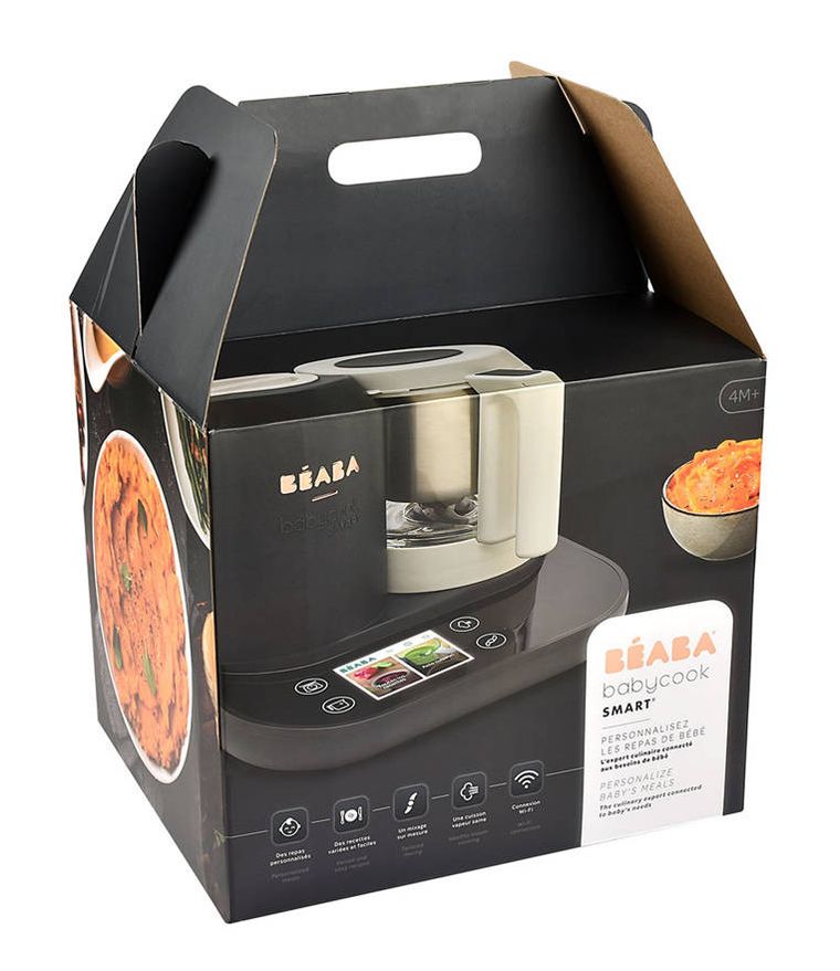 Beaba, Babycook Smart, urządzenie kuchenne wielofunkcyjne, Charcoal Grey