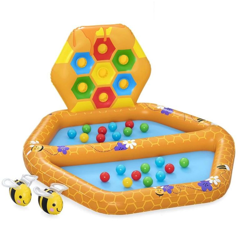 Bestway, plac zabaw, dmuchany, pszczółki, 127-119-61 cm
