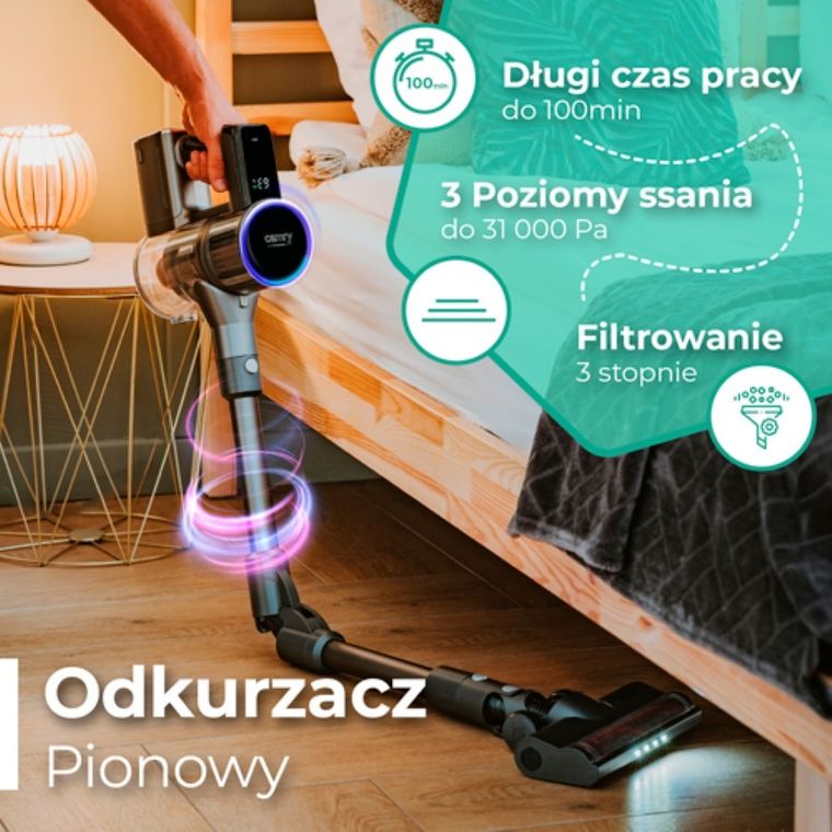 Camry, PRO LED, odkurzacz pionowy
